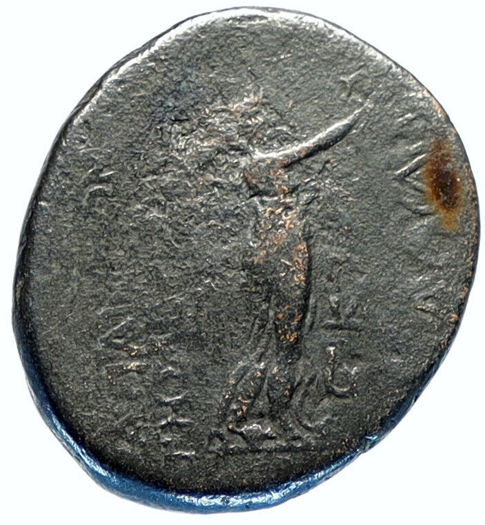 TIBERIUS in APAMEIA Seleukis Pieria Ancient OLD ANTIQUE Roman Coin TYCHE i97499