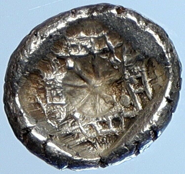 HALIKARNASSOS in CARIA 510BC Authentic Ancient Greek Coin SEA MONSTER i111020