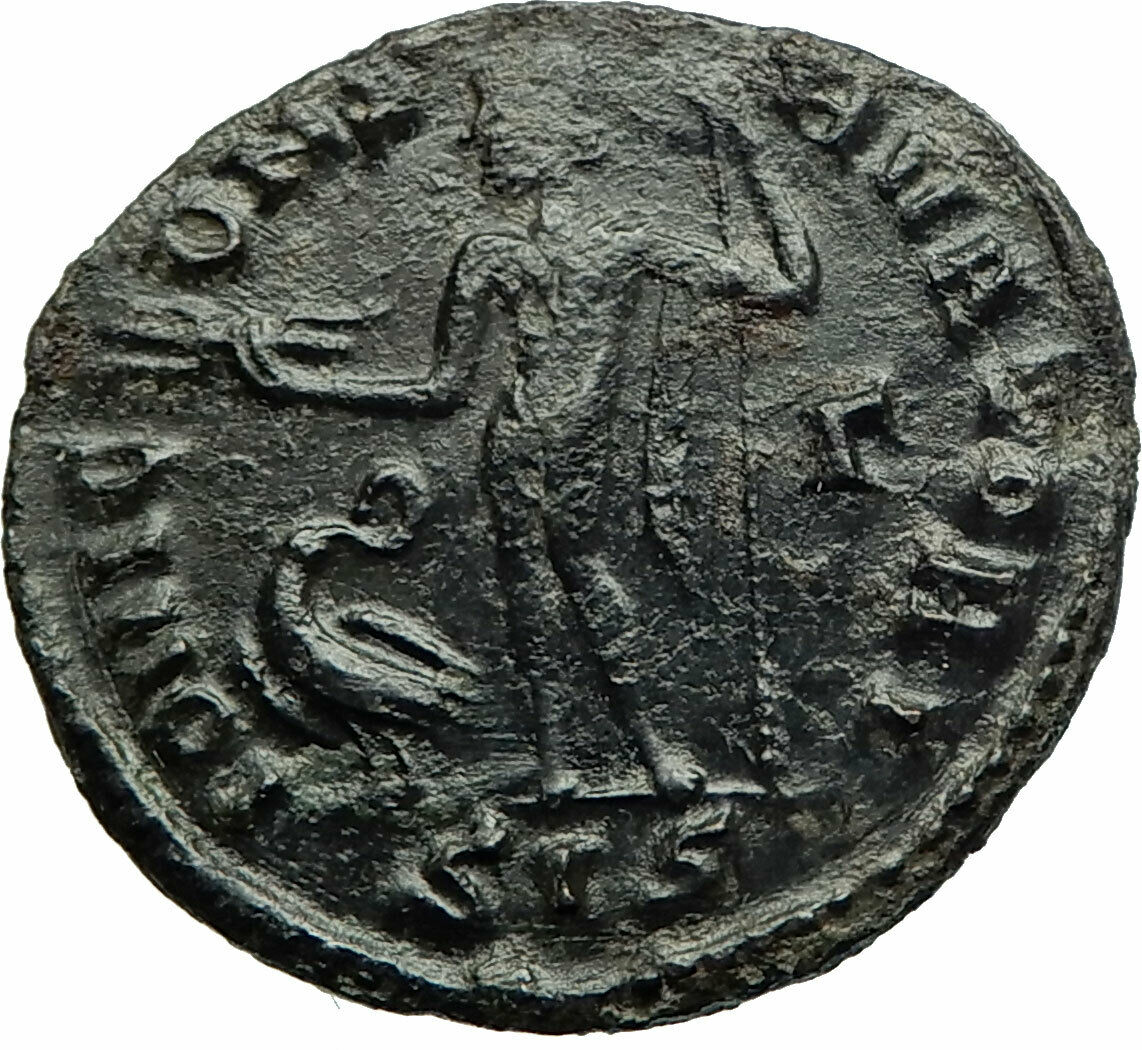 Maximinus II Daia enemy of Constantine I 311AD Ancient Roman Coin Jupiter i76060