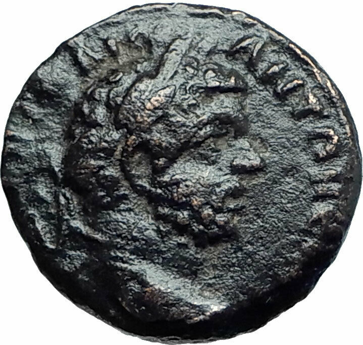 CARACALLA Ancient Marcianopolis Roman Coin ASCLEPIUS SERPENT Medic STAFF i78542