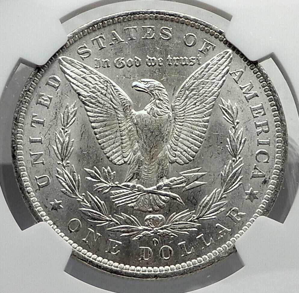 1883 UNITED STATES of America SILVER Morgan US Dollar Coin EAGLE NGC MS i80078