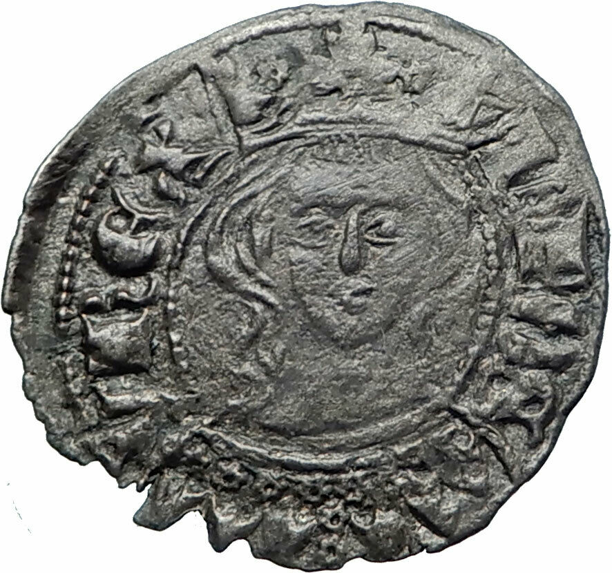 1312 SPAIN Spanish Kingdom Catille & Leon KING ALFONSO XI Medieval Coin i79921