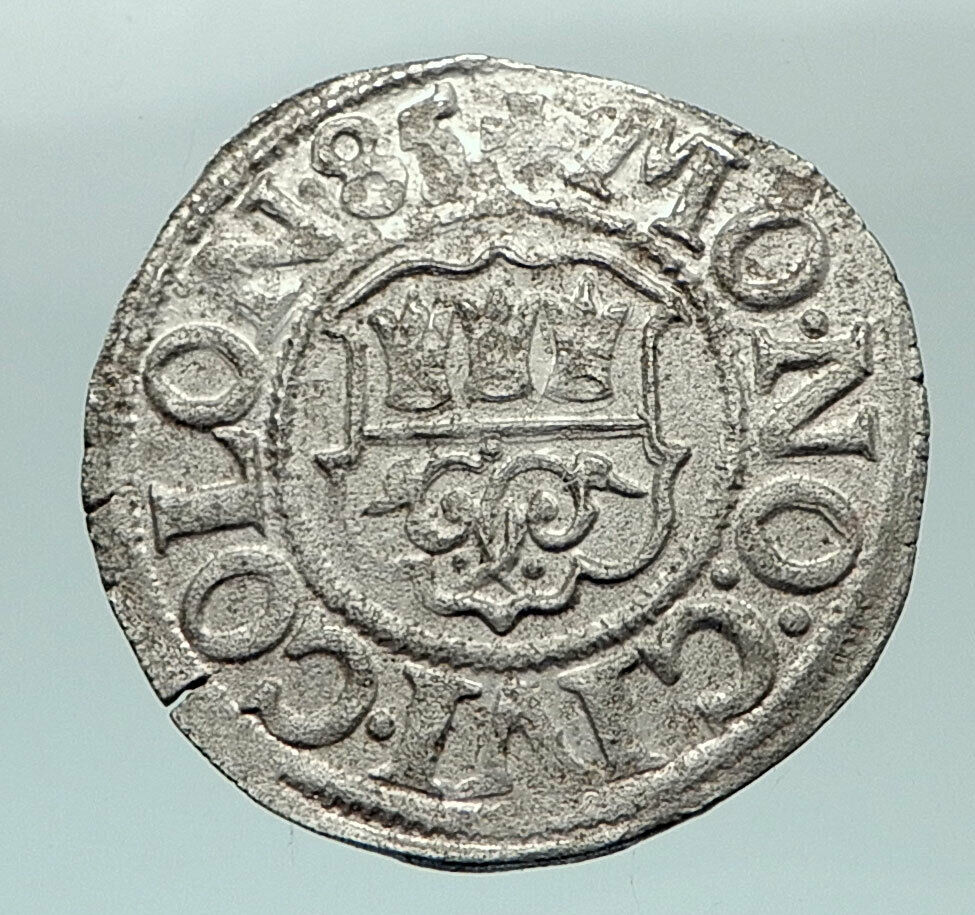 1586 Germany GERMAN STATES COLOGNE KOLN Rudolph II Genuine Silver 8H Coin i80362