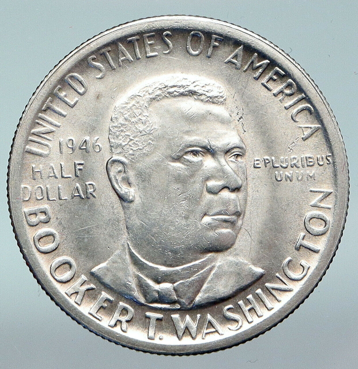 1946 S BOOKER T. WASHINGTON Commemorative Silver Half Dollar 50 Cent Coin i89768