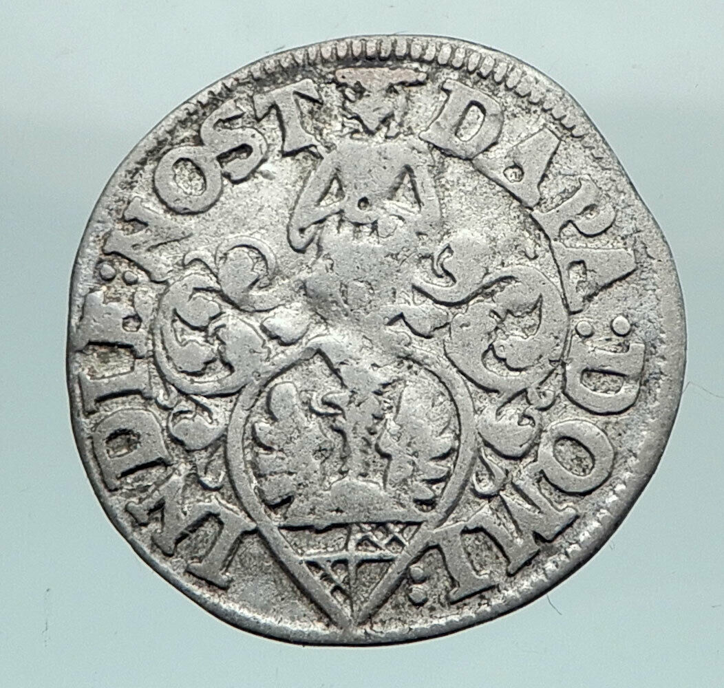 1704 GERMANY Free City HILDESHEIM Genuine Silver Reichsgroschen Coin i80889