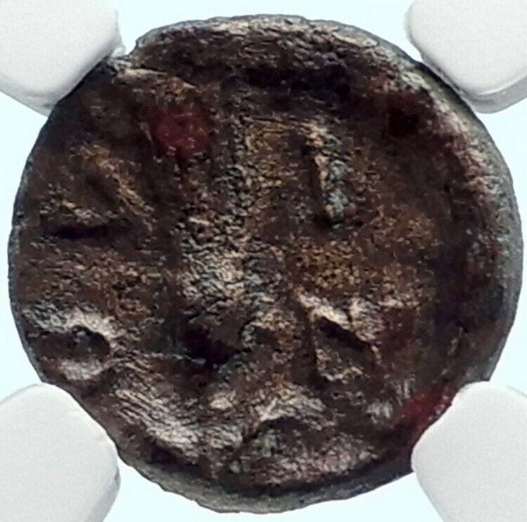 DIONYSOPOLIS in Moesia Authentic Ancient 2-1CenBC Greek Coin GRAPES NGC i81900