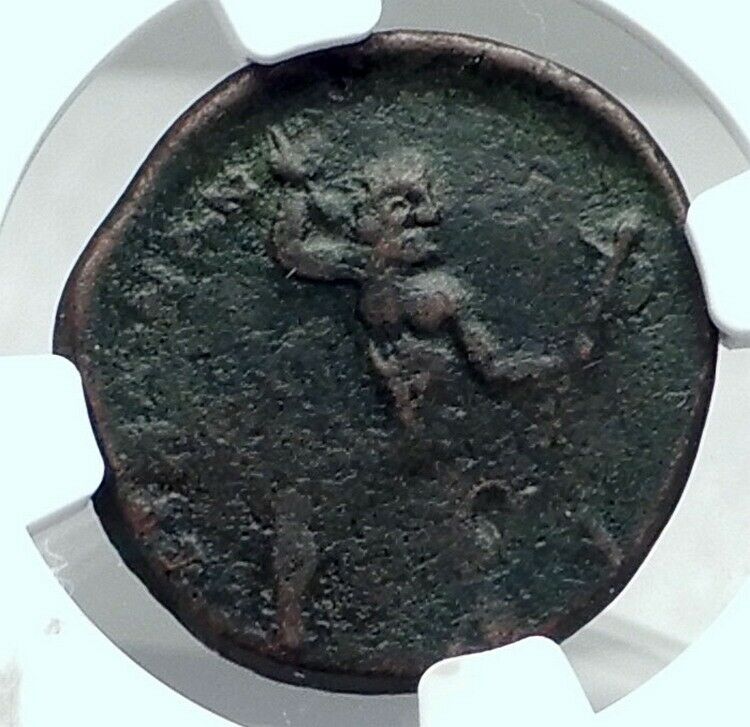 PETELIA in BRUTTIUM a Roman Ally in 2nd Punic War Ancient Greek Coin NGC i77874