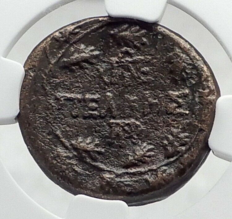 PELLA in Macedonia 148BC RARE R1 Authentic Ancient Greek Coin ROMA NGC i80385