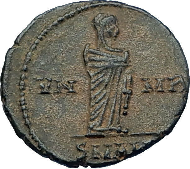 Divus Saint CONSTANTINE I the GREAT 347AD Authentic Ancient Roman Coin i68017