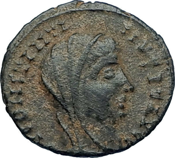 Divus Saint CONSTANTINE I the GREAT 347AD Authentic Ancient Roman Coin i68017