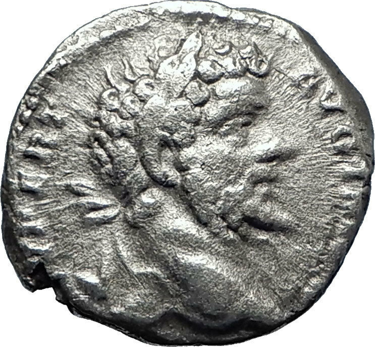 SEPTIMIUS SEVERUS 198AD Rome Silver Authentic Ancient Roman Coin ANNONA i70380