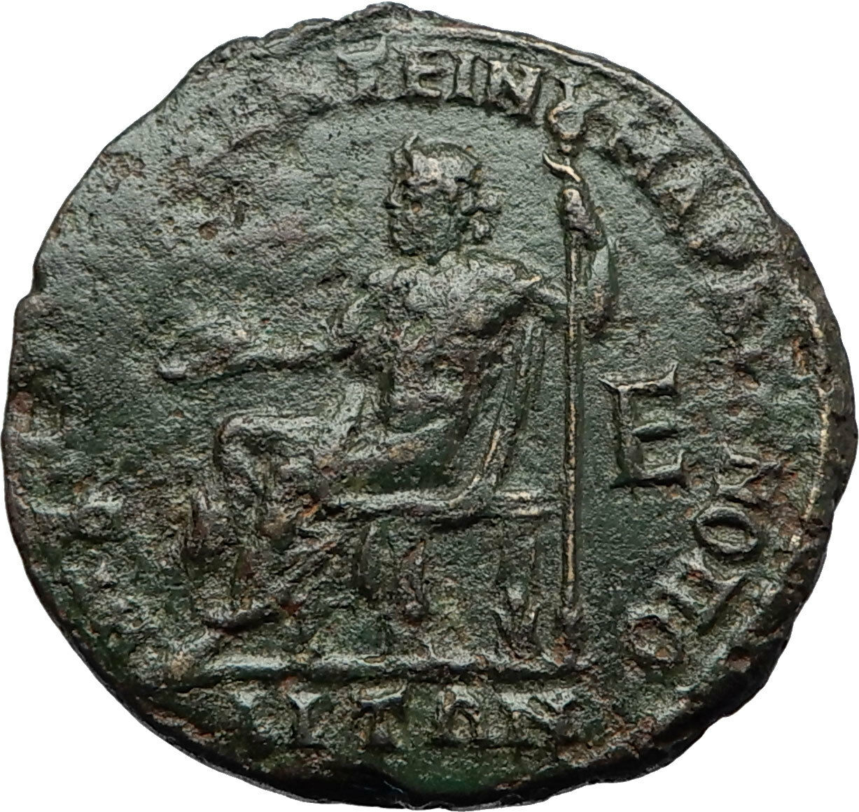 SEVERUS ALEXANDER & JULIA MAESA Marcianopolis Ancient Roman Coin ZEUS i71237