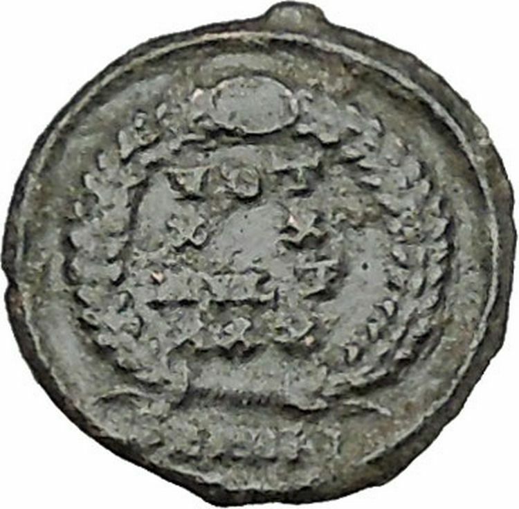 CONSTANTIUS II son of Constantine the Great Roman Coin Wreath of success i41131