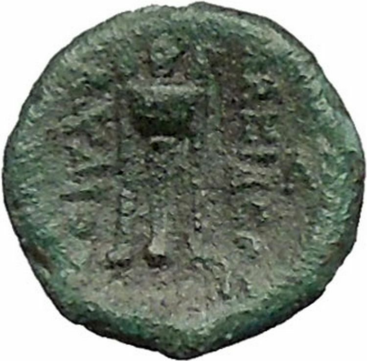 ACHAIOS 220BC Seleucid King Apollo Tripod Authentic Ancient Greek Coin i41439