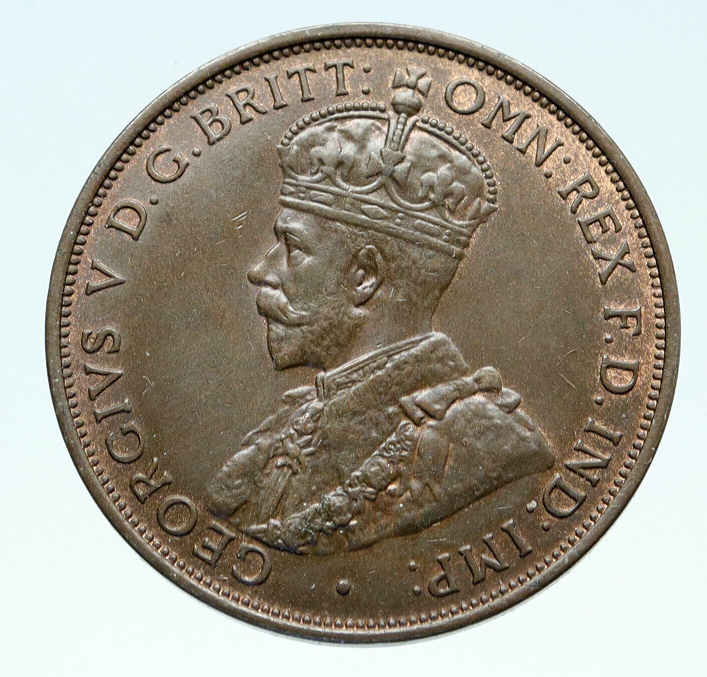 1935 JERSEY under UK King George V Shield OLD Genuine 1/12 Shilling Coin i82737