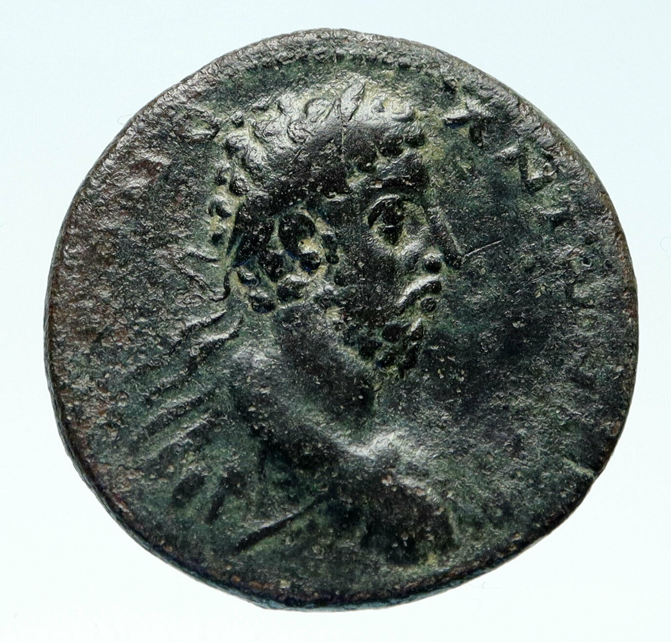 COMMODUS the Gladiator Emperor Ancient CAESAREA Cappadocia Roman Coin i83036