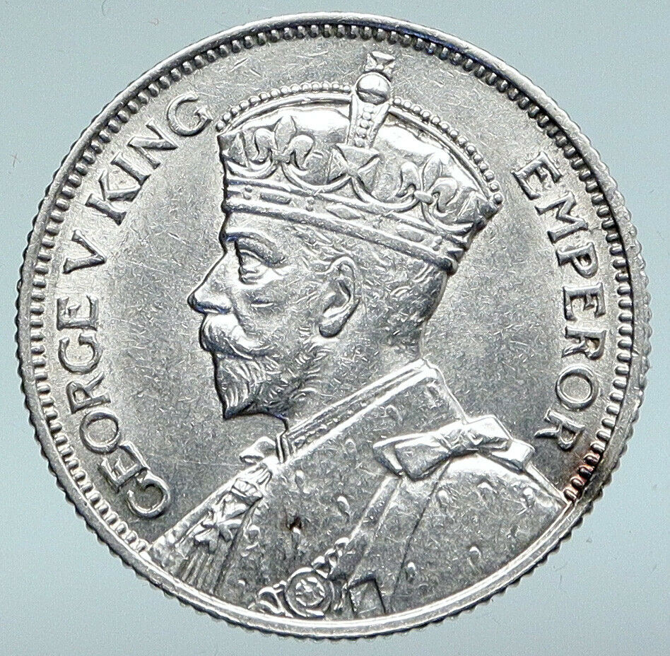 1932 SOUTHERN RHODESIA UK King George V Shield Silver OLD Shilling COIN i89670