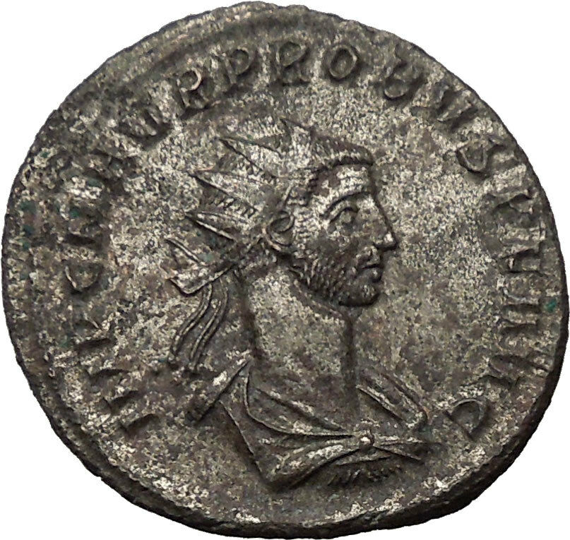 PROBUS 280AD Authentic Ancient Ancient Roman Coin SOL SUN GOD in CHARIOT i14652