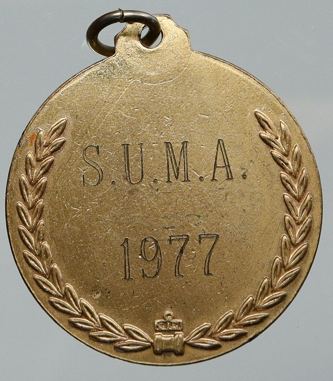 1977 United States USA VOLLEYBALL AWARD SUMA Vintage OLD Athletic Medal i91818