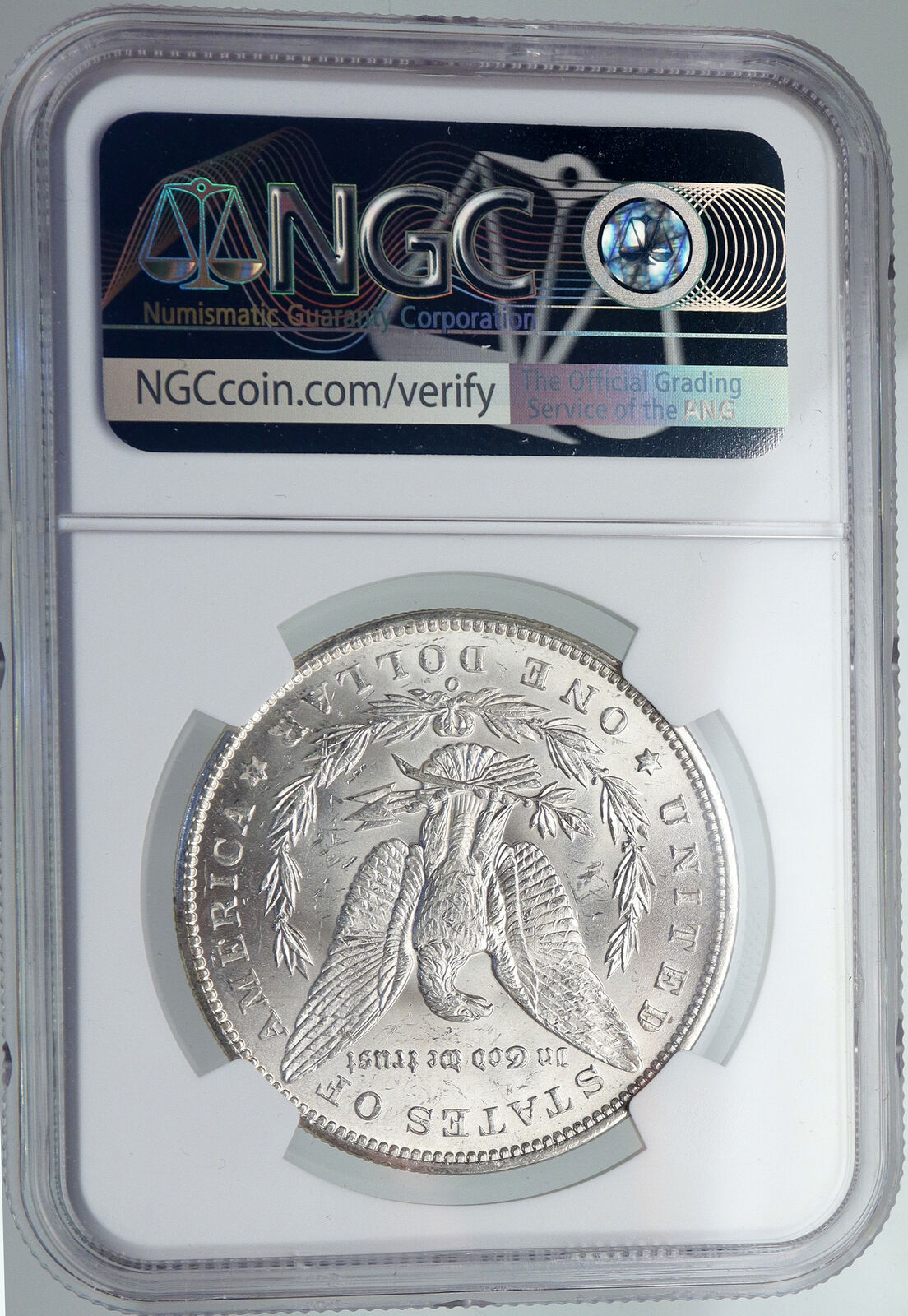 1899 O UNITED STATES of America SILVER Morgan US Dollar Coin EAGLE NGC i87445