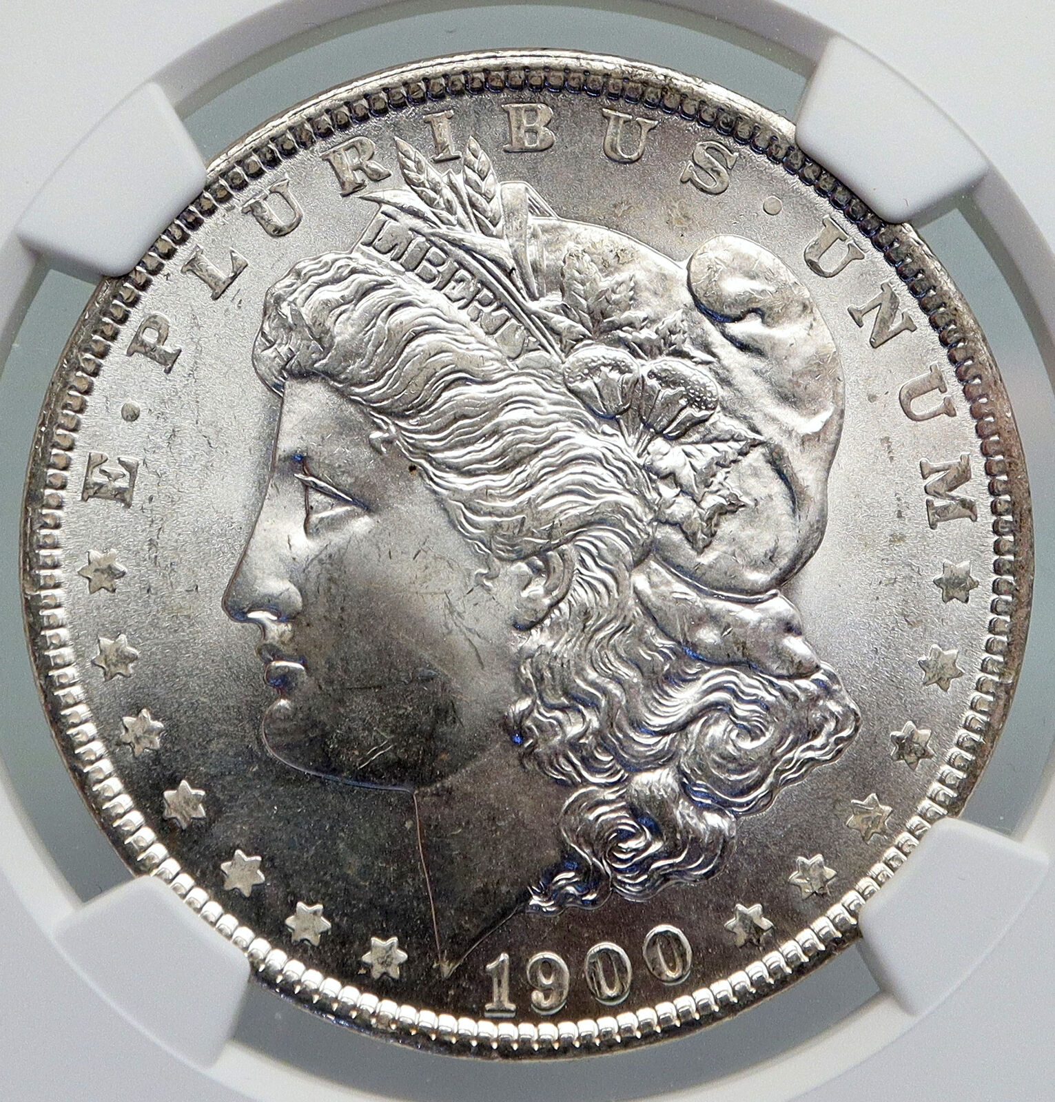 1900 O UNITED STATES of America SILVER Morgan US Dollar Coin EAGLE NGC i87446