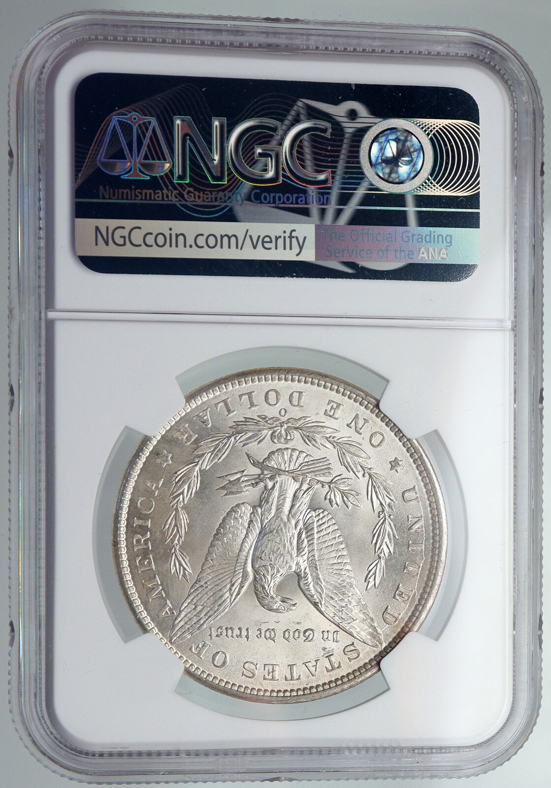 1900 O UNITED STATES of America SILVER Morgan US Dollar Coin EAGLE NGC i87446