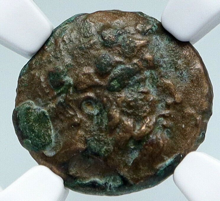 King KETRIPORIS of Thrace 356BC Authentic Ancient Greek Coin Dionysus NGC i89554