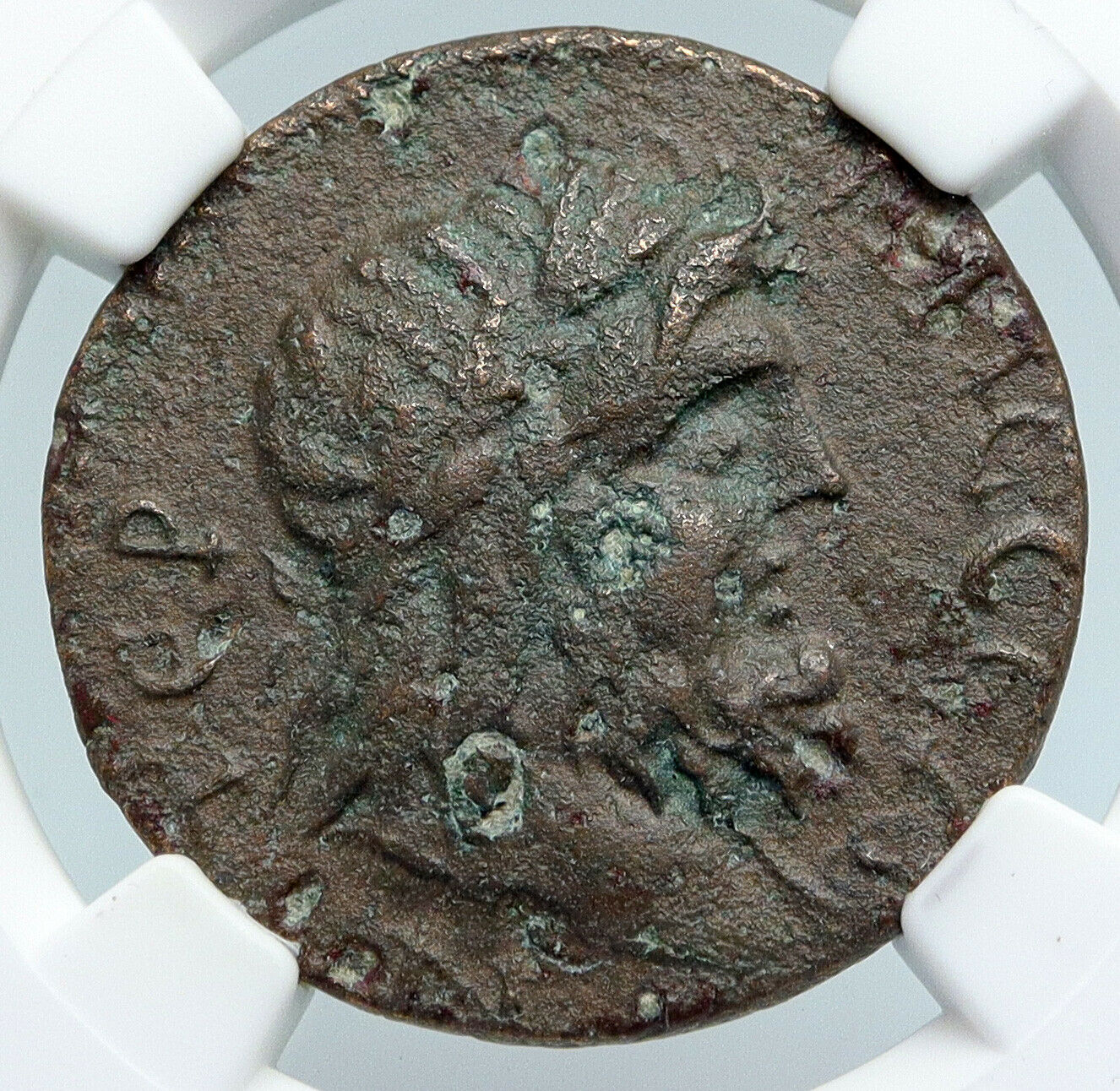 TERMESSOS MAJOR in PISIDIA 200D Zeus Tyche Antique Ancient Greek Coin NGC i89556