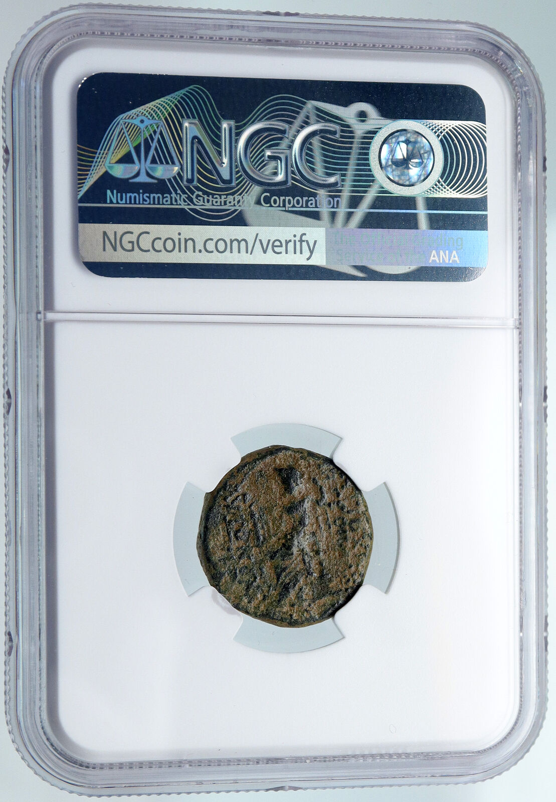 ANTIOCH in SELEUKIS and PIERIA Zeus & Nike Ancient Greek Coin RARE NGC i89559