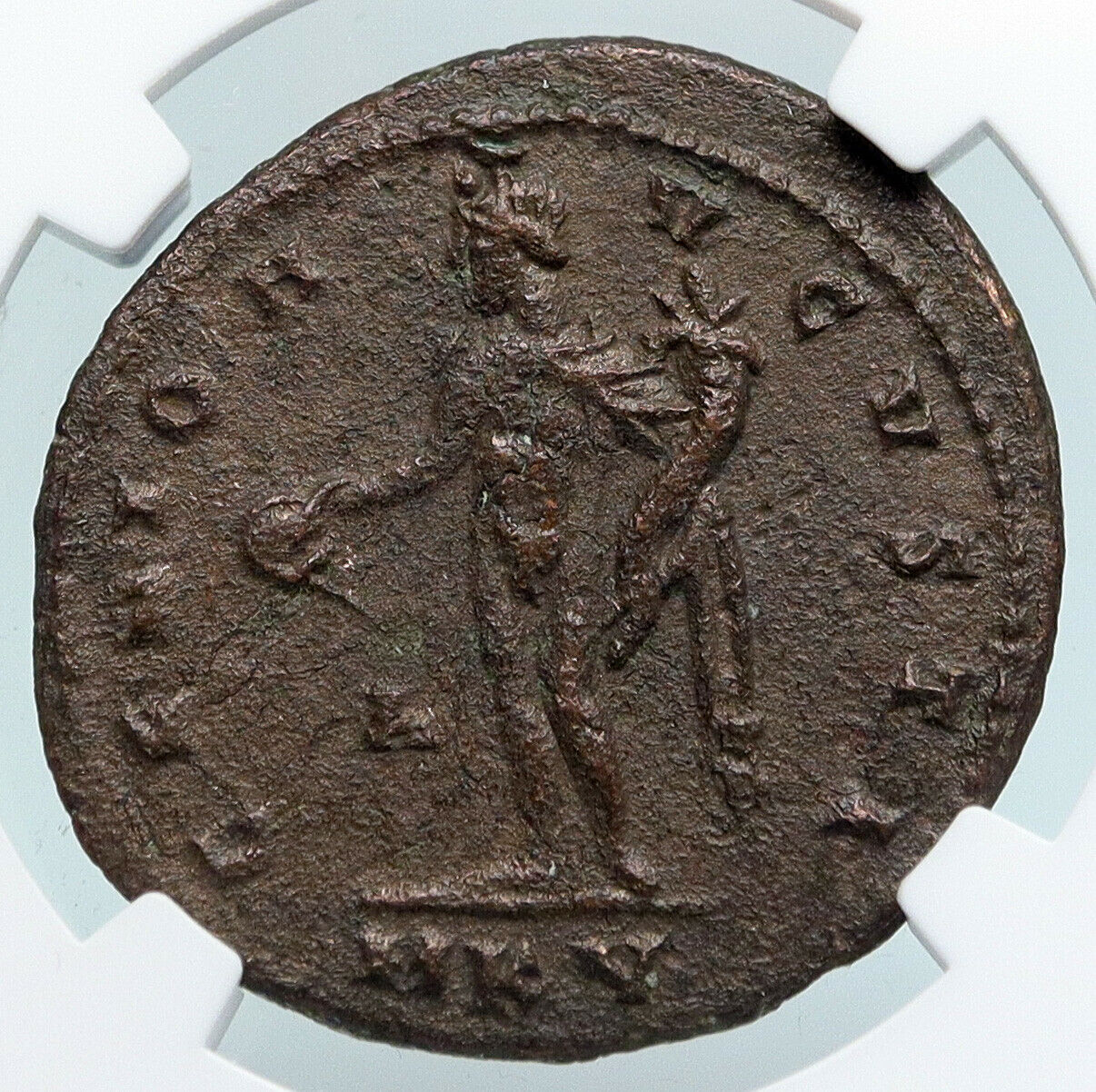 GALERIUS Authentic Ancient 308AD Cyzicus ANTIQUE Roman Coin GENIUS NGC i89693