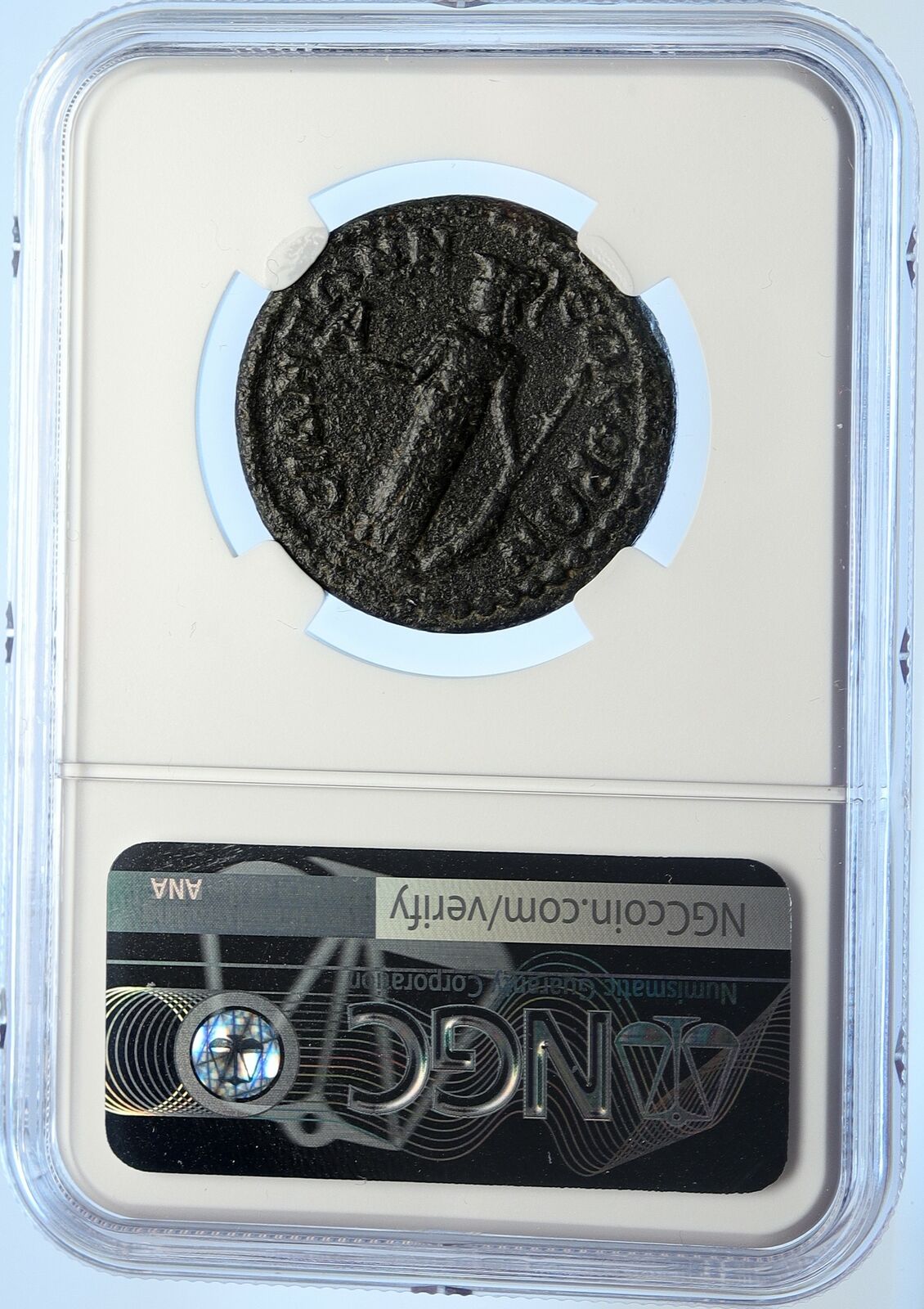 SALONINA wife of GALLIENUS Side in Pamphylia Ancient OLD Roman Coin NGC i106616