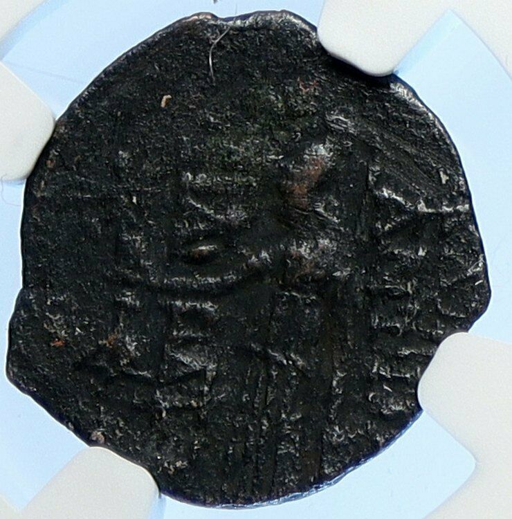 ANTIOCHOS IX KYZIKENOS Ancient OLD Seleukid Greek Coin HERCULES NGC i106674