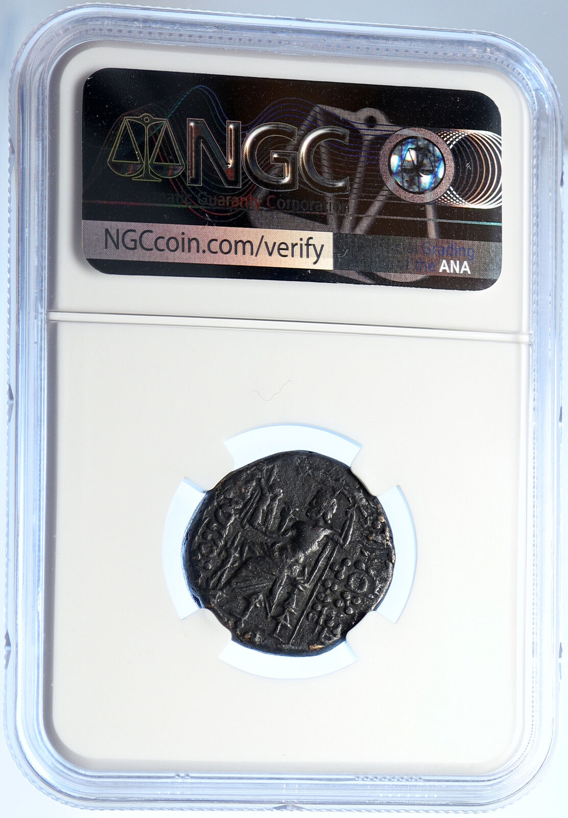 ANTIOCH on ORONTES 48BC Genuine Authentic Ancient Greek Coin ZEUS NGC i106669