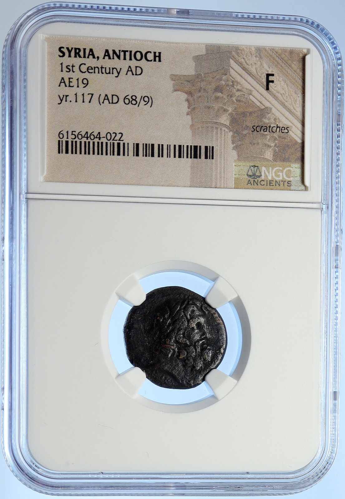 ANTIOCH on the Orontes in Seleukis Authentic Ancient Greek Coin ZEUS NGC i106687