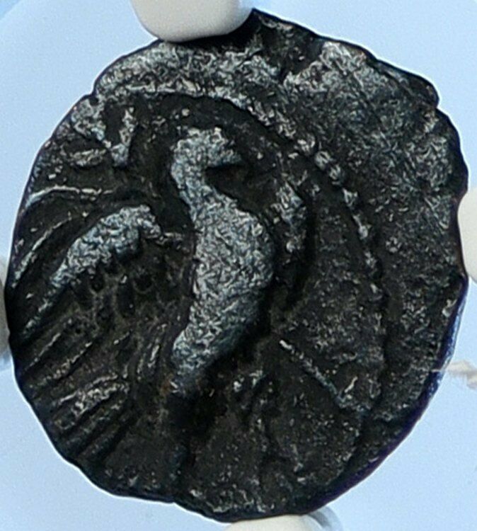 DEMETRIOS II Nikator Antique Ancient SELEUKID Greek Coin ZEUS Eagle NGC i106685