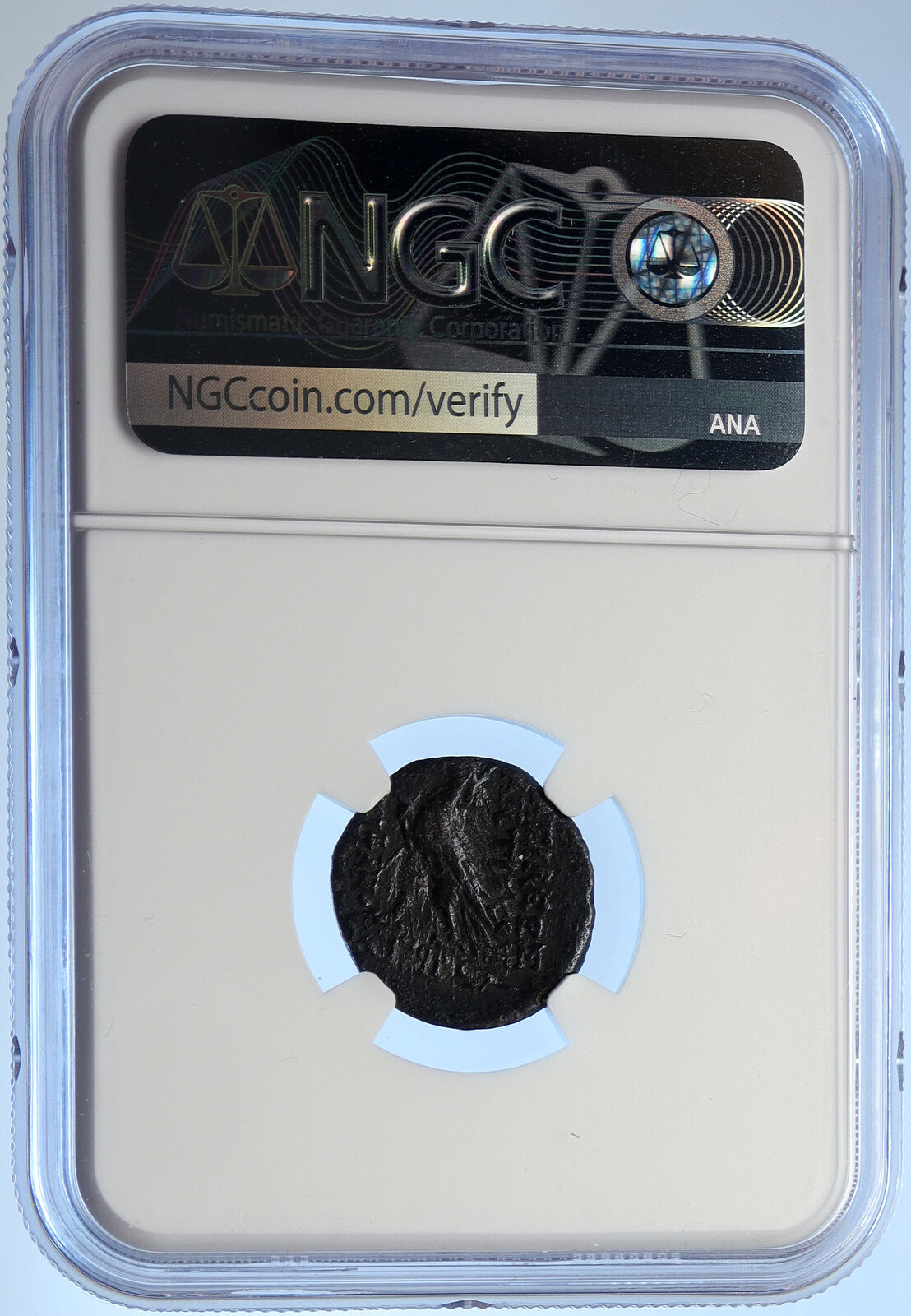 ANTIOCHOS VIII Grypos Seleukid Greek Ancient ARTEMIS & APOLLO Coin NGC i106699