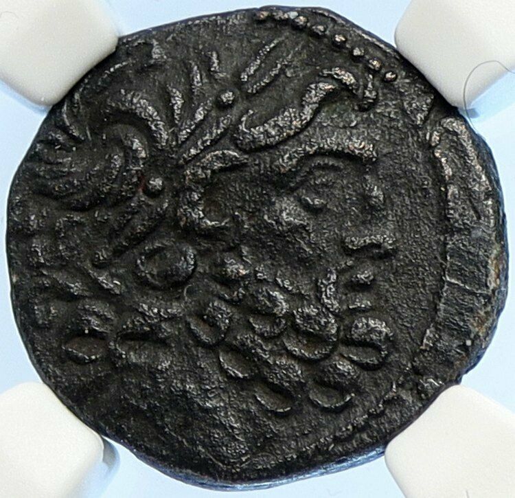 ANTIOCH on the ORONTES Seleukis Pieria Ancient 63BC Greek Coin ZEUS NGC i106706