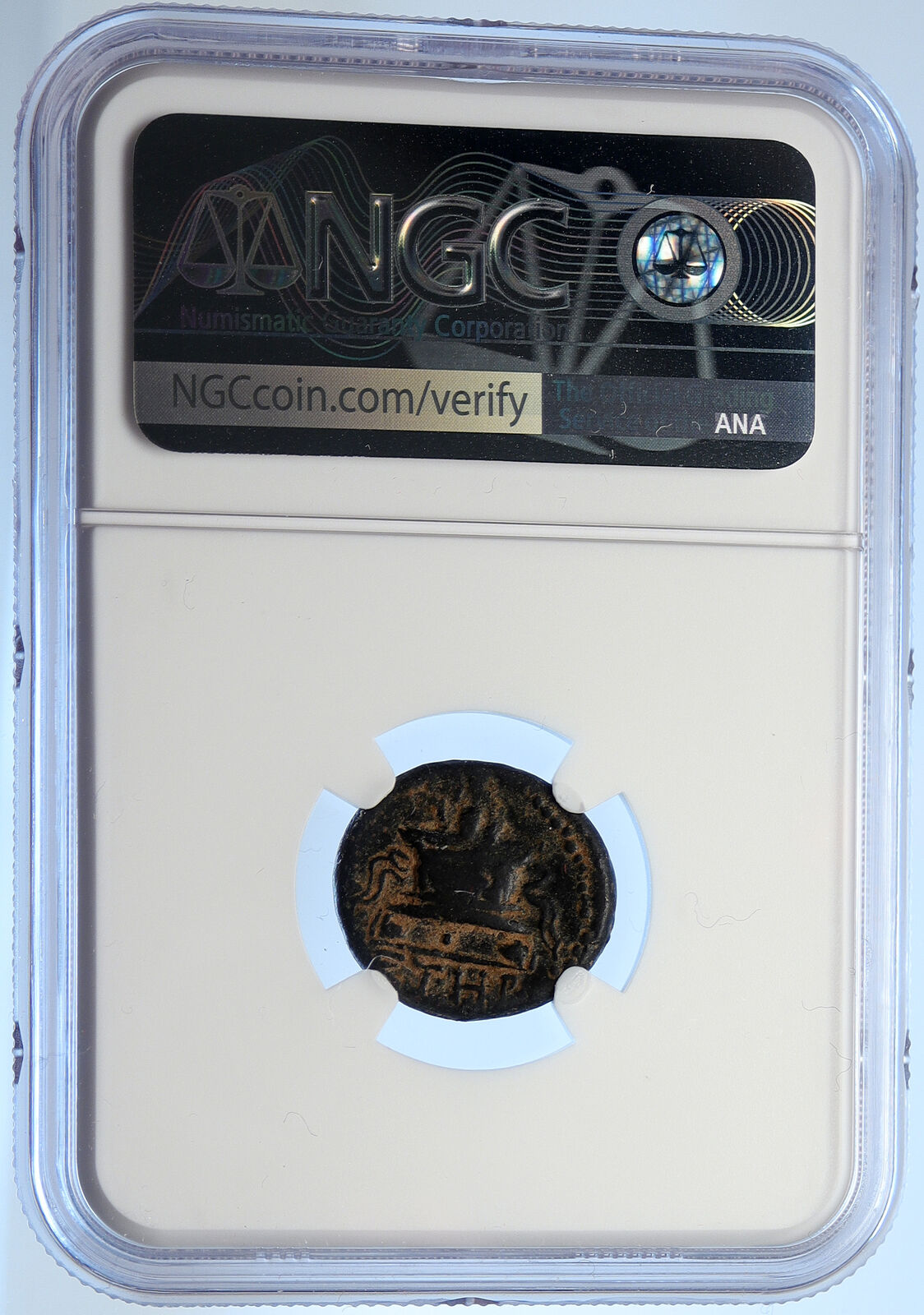 ANTIOCH on the ORONTES Authentic Ancient Greek Coin ALTAR & TYCHE NGC i106702