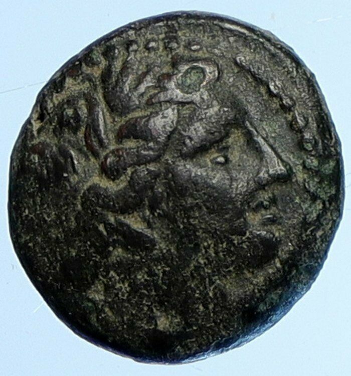 SESTOS in THRACE 300BC - HERMES Persephone Authentic Ancient Greek Coin i110106