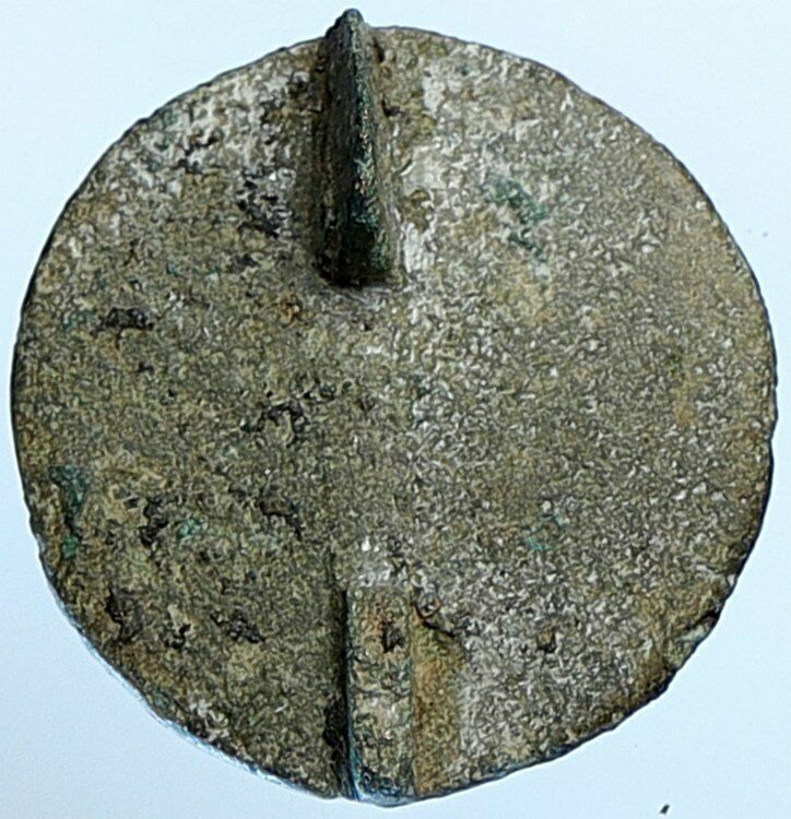 100-300 AD Ancient Roman Christian Hexagram Fibula OLD Jewelry Artifact i108562