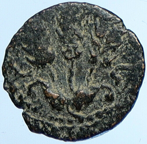 Herod AGRIPPA I JERUSALEM Biblical Claudius Time Greek Coin Hendin 1244 i110313