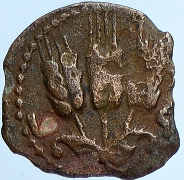 Herod AGRIPPA I JERUSALEM Biblical Claudius Time Greek Coin Hendin 1244 i110337