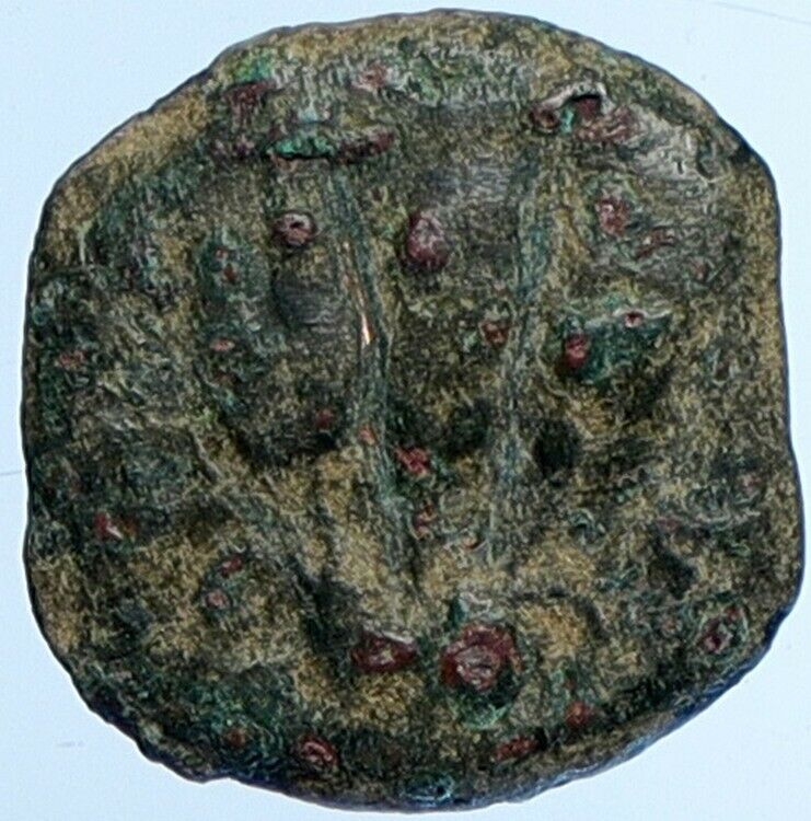 Herod AGRIPPA I JERUSALEM Biblical Claudius Time Greek Coin Hendin 1244 i110339