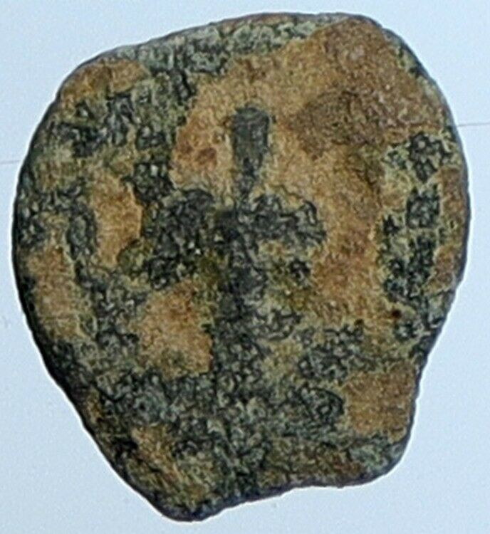 ALEXANDER JANNAEUS Biblical Jerusalem Jewish Widow's Mite Coin HEND 1153 i110469