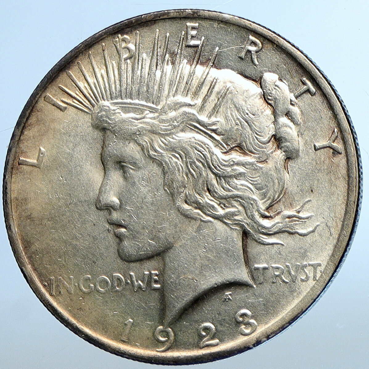 1923 P US Antique Silver PEACE DOLLAR United States Coin LIBERTY & EAGLE i111068