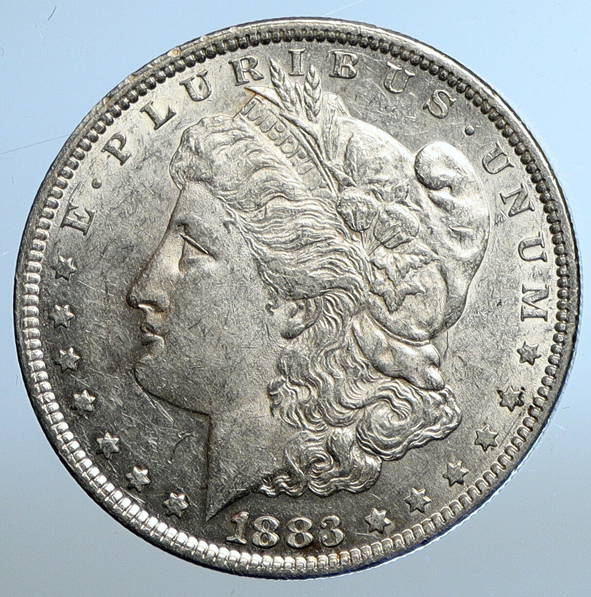 1883 P UNITED STATES of America EAGLE Old SILVER Morgan US Dollar Coin i111095