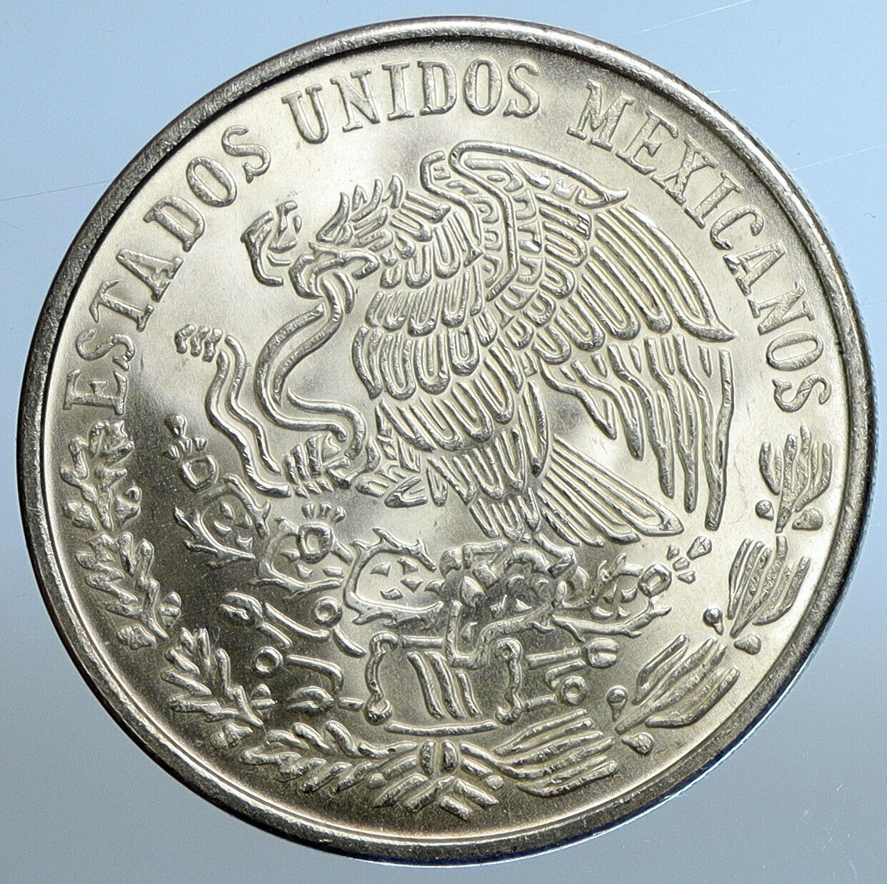 1977 Mexican Independence HERO Jose Maria Morelos Silver 100 Peso Coin i111127