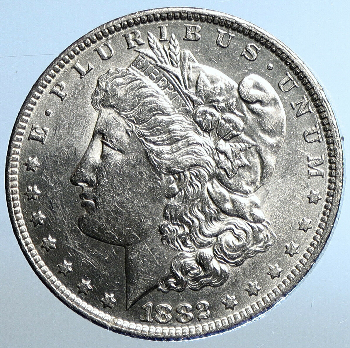 1882 O UNITED STATES of America EAGLE Old SILVER Morgan US Dollar Coin i111085