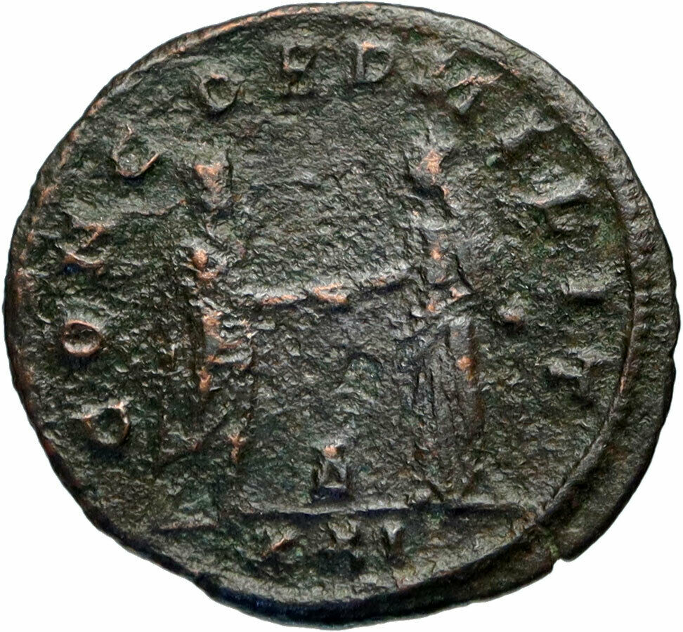 Probus INV - Invictus Unconquered Sun God 278A.D. Ancient Roman Coin i46774