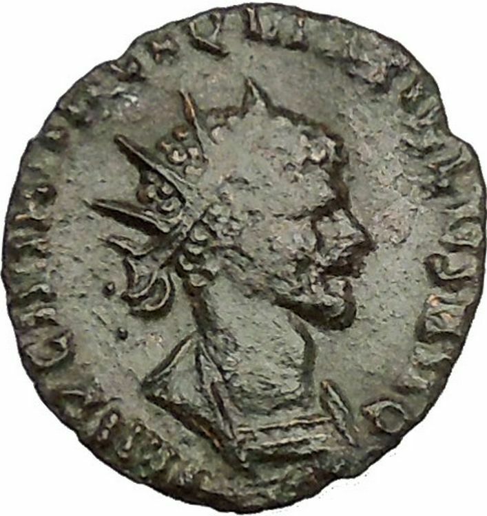 Quintillus 270AD Authentic Rare Ancient Roman Coin Concordia Harmonia i52731